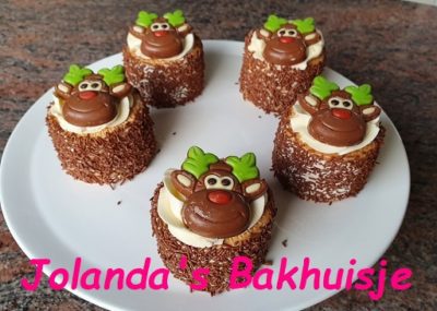 Mini petit beurre kerstkoekjes