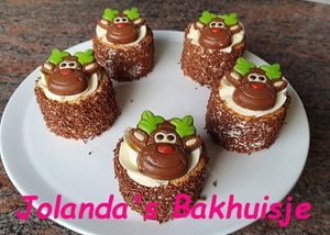 Mini petit beurre kerstkoekjes