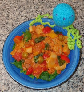 Sannie’s Pasta met Garnalen