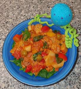 Sannie’s Pasta met Garnalen