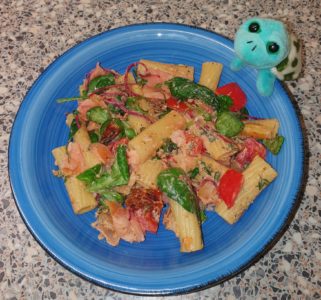 Sannie’s pasta met gerookte zalm