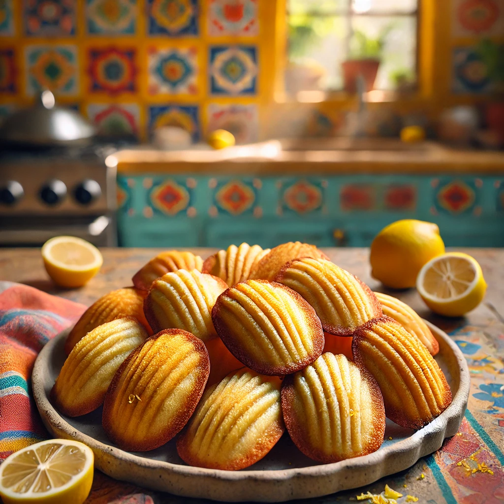 Frisse Citroen Madeleines
