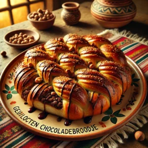Chocolade Vlechtbroodje