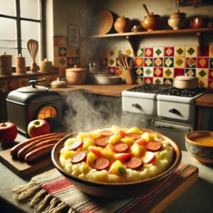Hete Bliksem met Zoete en Zure Appels