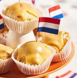 Oranje spijsbonbons