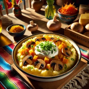 Drentse Koolraapstamppot met Gegratineerde Kaas en Champignons
