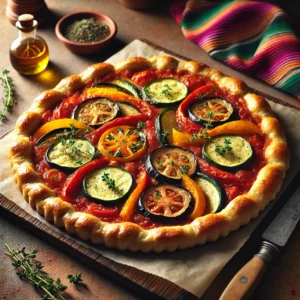 Ratatouilletaart met Bladerdeegbodem