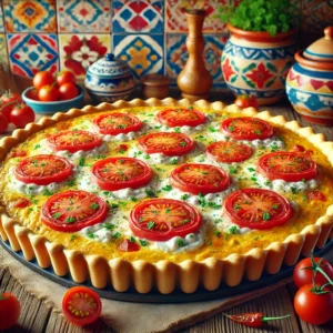tomatenquiche met ricotta