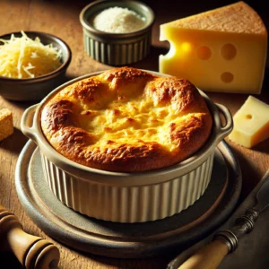 Luchtige Kaassoufflé - Receptenplein.nl
