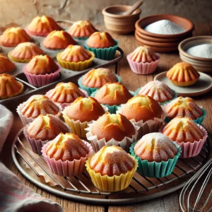 Mini Cakejes in Papieren Vormpjes - Receptenplein.nl