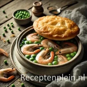 Met twee onder een hoedje op rustieke houten tafel