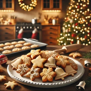 Traditionele Kerstkoekjes voor in de Boom