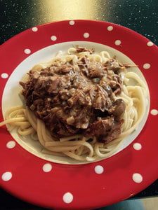 Stoofvlees in romige saus