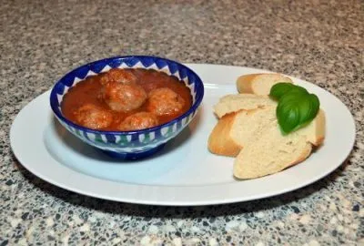 Albondigas con salsa de tomate