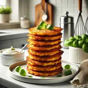 Hartige Aardappelpannenkoekjes met Nootmuskaat
