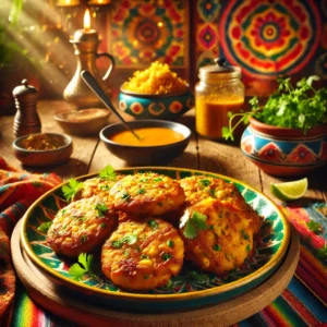 Krokante Indiase Maïsbeignets