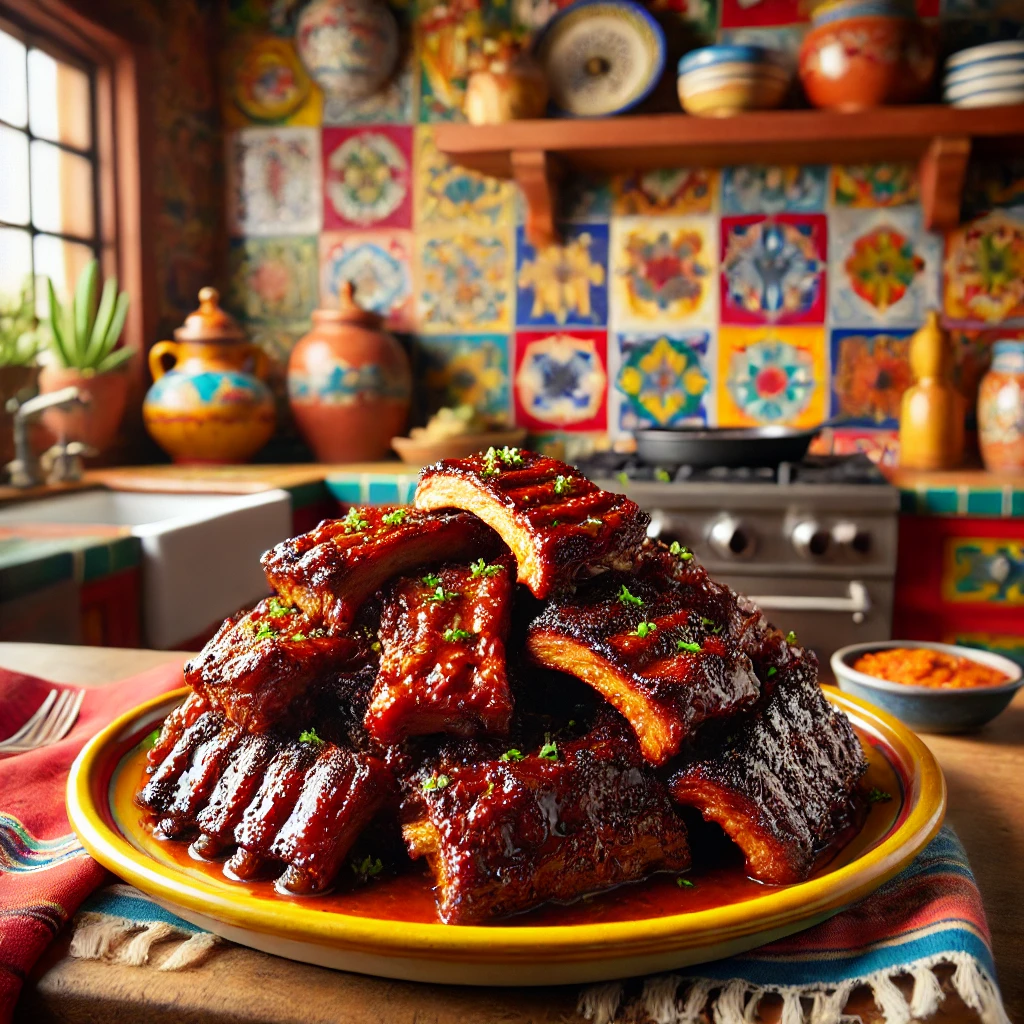 Kleine Spare Ribs uit de Airfryer