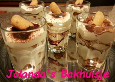 Snelle tiramisu
