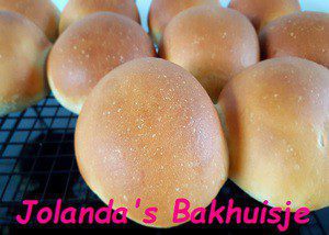 Zachte yoghurt broodjes