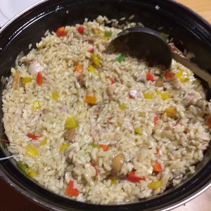 Risotto met kip