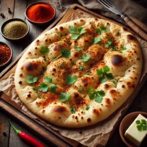 Naanbrood met chili en koriander – receptenplein.nl