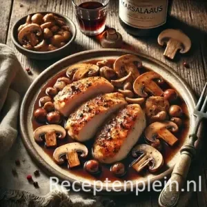 Kip met Paddestoelen in Marsalasaus