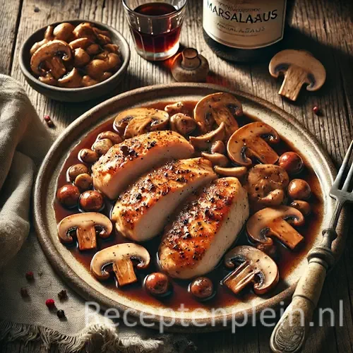 Kip met Paddestoelen in Marsalasaus