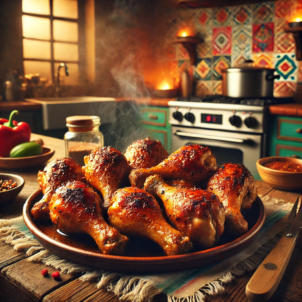 Langzaam Gegaarde Kipkluifjes uit de Slowcooker met Knapperige Grillafwerking