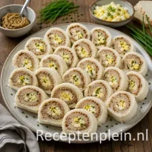 Patérolletjes recept op een rustieke houten tafel