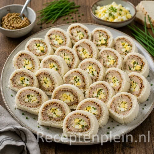 Patérolletjes recept op een rustieke houten tafel
