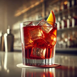 klassieke Americano cocktail.