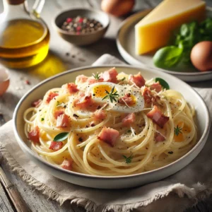 Authentieke Italiaanse Spaghetti Carbonara