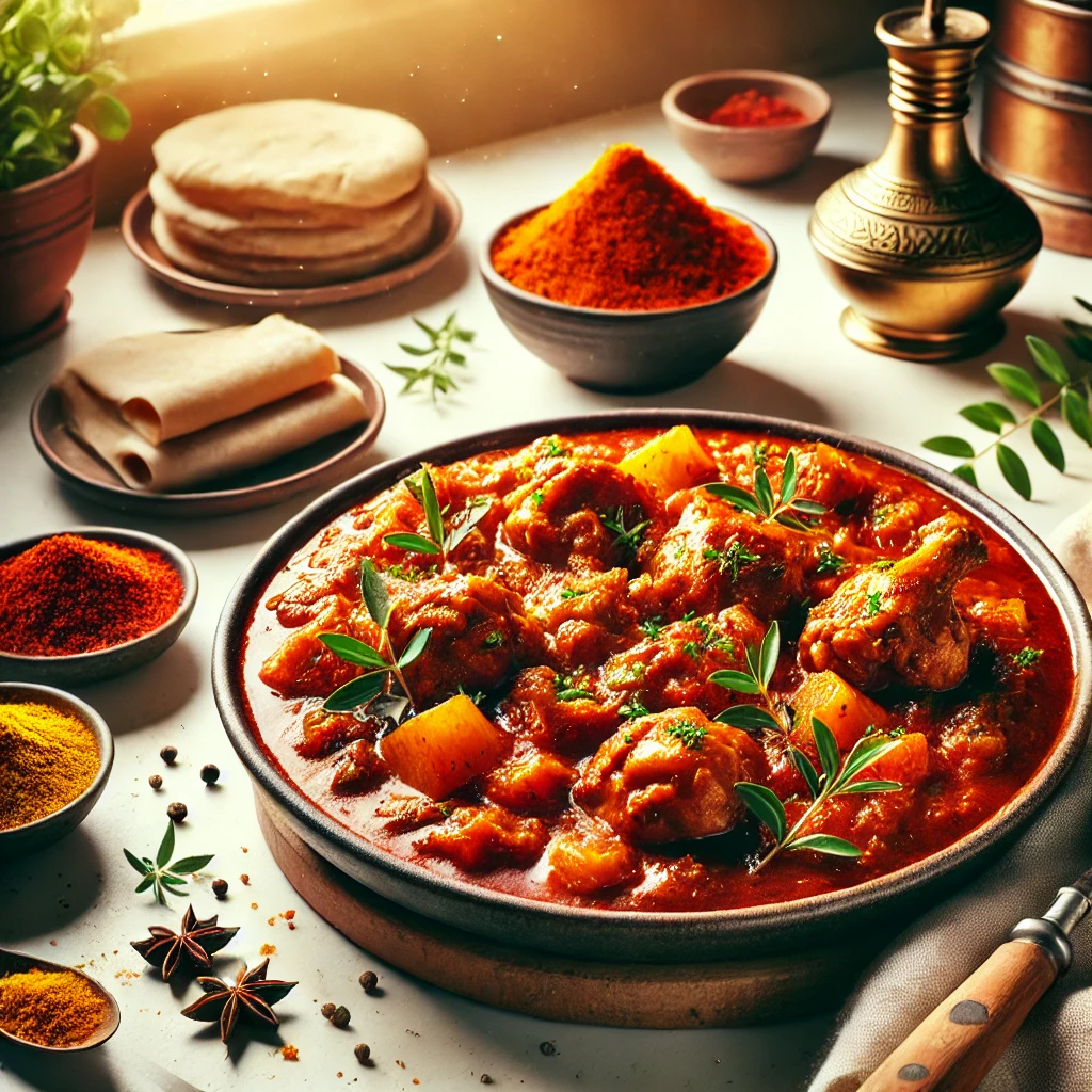 Ethiopische Stoofschotel met Kip en Berbere