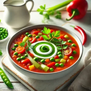 Lenteachtige Vegetarische Voorjaarssoep