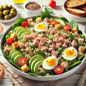 Verfrissende Quinoa Salade met Tonijn