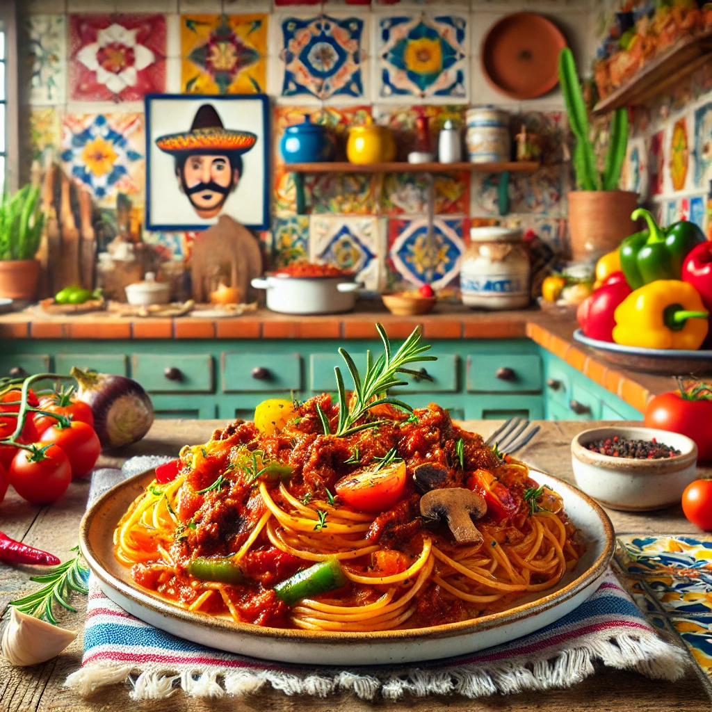 Pikante Spaghetti met Gehakt en Rozemarijn