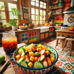 Roedjak Manis - Zoet-Pittige Fruitsalade