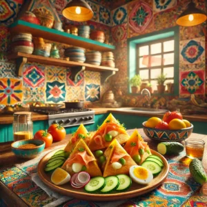Spaanse Tortillapuntjes met Gerookte Vis
