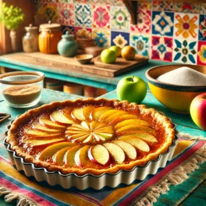 Tarte Jeanne met Appel en Vanille