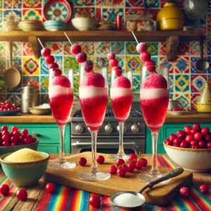 Terschellingse Cranberryspoom met Cointreau