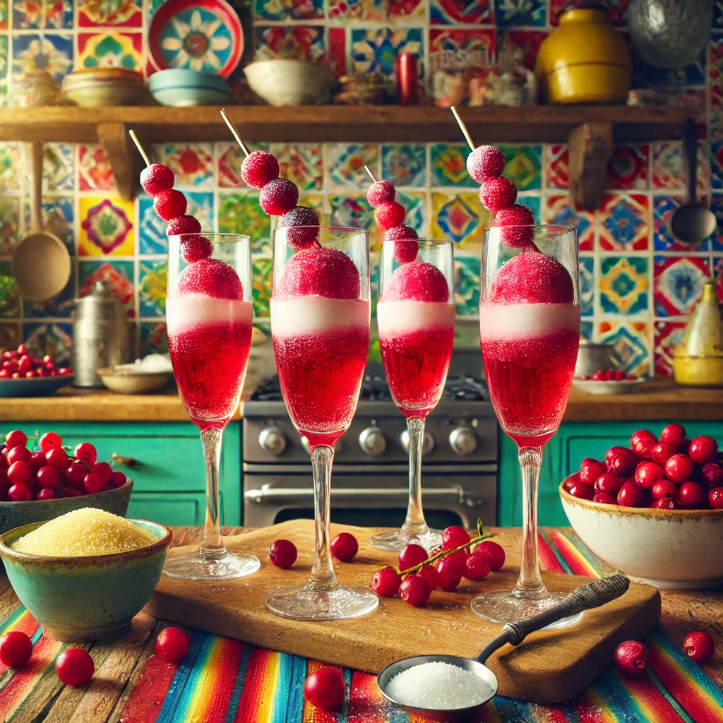 Terschellingse Cranberryspoom met Cointreau