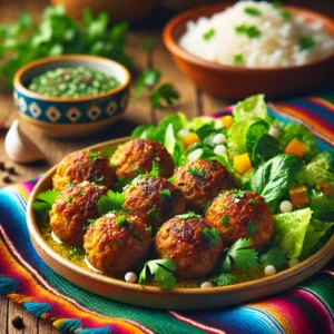 Soya Gehaktballetjes met Rundergehakt en Koriander