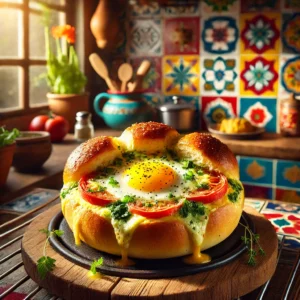 Broodje ei uit de airfryer