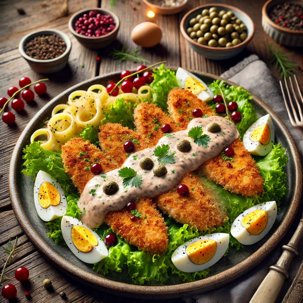 Krokante Konijnenfilets à la Wene