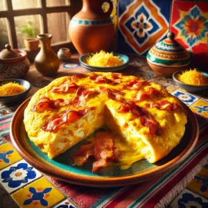 Omelet met Kaas en Spek uit de Airfryer