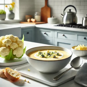 Luxe Bloemkoolsoep met Romige Stilton