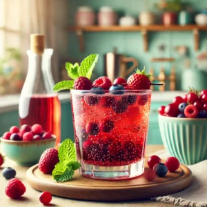 Sprankelende Bessencocktail
