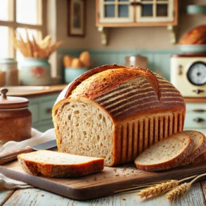 Zelfgebakken Brood met Bruin Meel