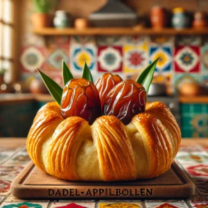 Dadel-Appelbollen met Marsepeinvulling