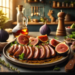 Eend met Vijgen en Balsamico-azijn